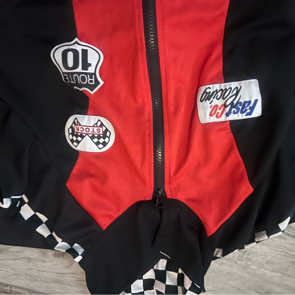 Red and Black Racing Jacket - Picture 3 of 3